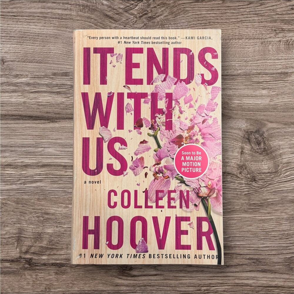 It Ends With Us Colleen Hoover Romance Novel Atria Paperback Book